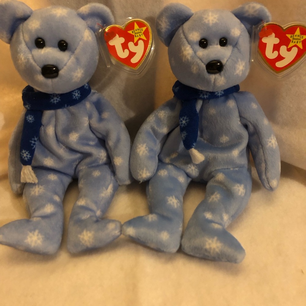 Ty 1999 Holiday Teddies